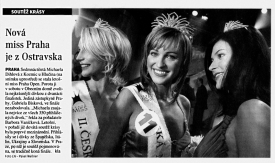 Českou Miss '06 Renatu Langmannovou si LN spletly s Michaelou Dihlovou