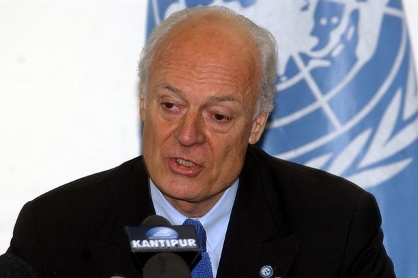 Šéf mise OSN Mistura vidí v Iráku znatelný pokrok.