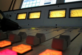 Rozhlasov&eacute; studio.