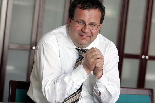 Velký medvěd Jan Mládek z ĆSSD