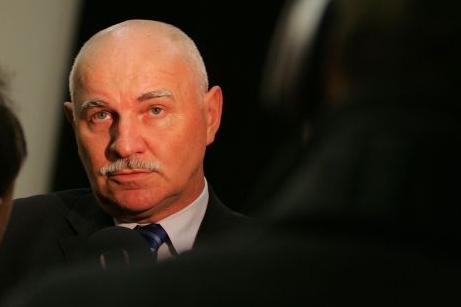Předseda ČMFS Pavel Mokrý na sjezdu zástupců okresů a krajů.
