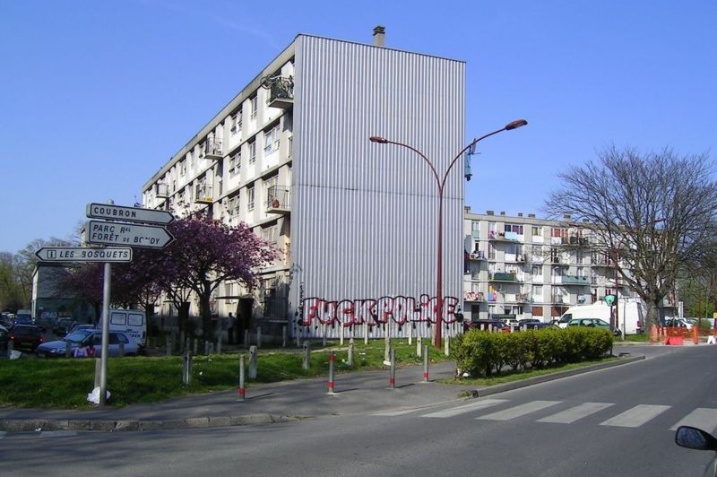 Pařížské předměstí Montfermeil.