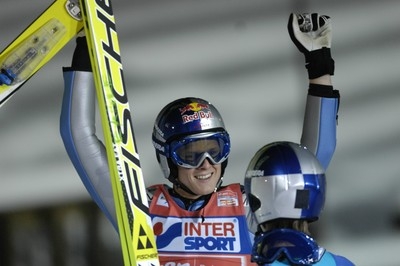 Vítěz z Trondheimu Thomas Morgenstern.