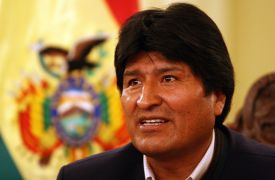 Bolivijský prezident Evo Morales