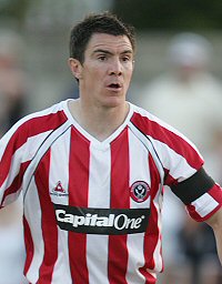 Chris Morgan, pachatel hrubého faulu.