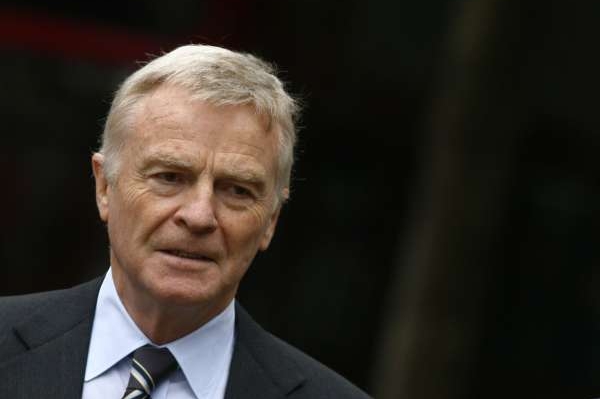 Max Mosley, šéf Mezinárodní motoristické federace.