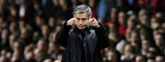Portugalský trenér José Mourinho.