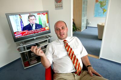 Martin Mrnka, ředitel a jediný zaměstnanec zpravodajské digitální televize Z1 