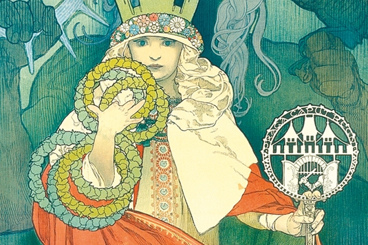 A. Mucha: VI. sokolský slet, 1912 A. Mucha: VI. sokolský slet, 1912
