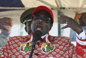 Zimbabwský prezident Roberto Mugabe.