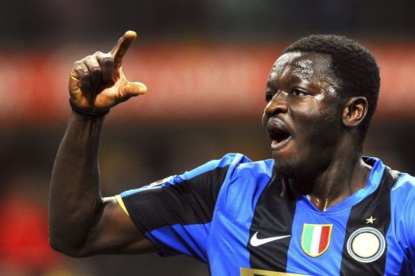 Sulley Muntari. Hvězda italského derby mezi Interem a Juventusem.