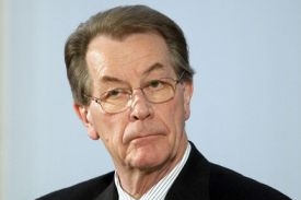 Odstupující německý vicepremiér Franz Münterfering