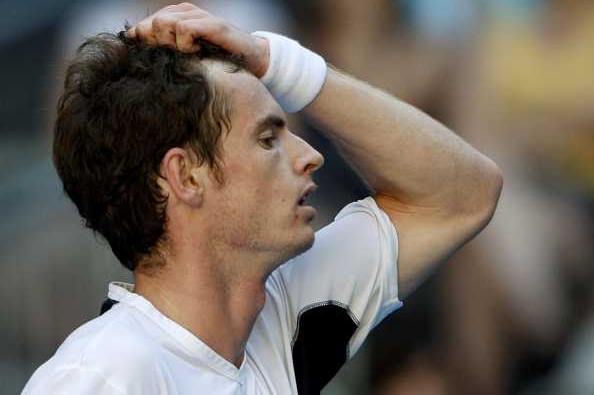 Brit Andy Murray se s Australian Open rozloučil už ve 4. kole. Brit Andy Murray se s Australian Open rozloučil už ve 4. kole.