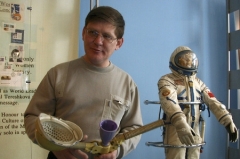 Ředitel muzea Dmitrij Rodin