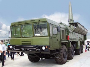 Raketový systém Iskander.