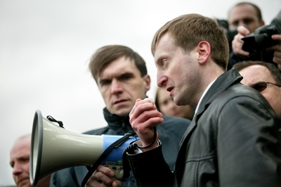 Svolavatel neonacistické demonstrace v Plzni Václav Bureš. Svolavatel neonacistické demonstrace v Plzni Václav Bureš.