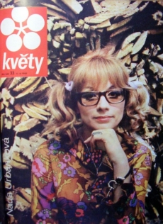 17. srpen 1968, sobotní číslo Květu s Naďou Urbánkovou.