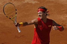 Světová tenisová jednička - Španěl Rafael Nadal.