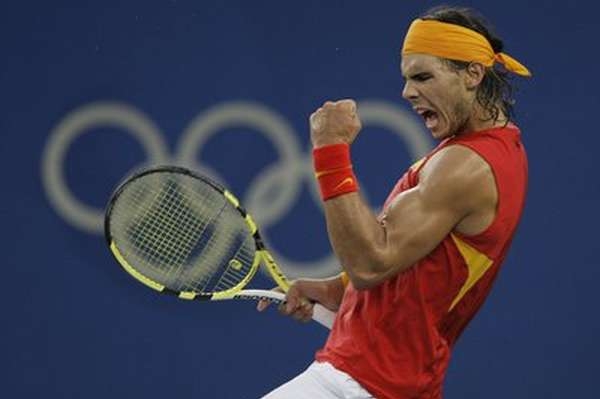 Olympijský vítěz a nocá světová jednička Nadal.