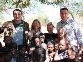 Bratři Kličkové jako velvyslanci organizace UNESCO.