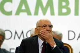 Italský prezident Giorgio Napolitano