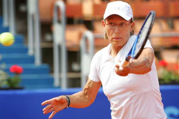Tenisová legenda Martina Navrátilová