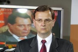 Ministr práce a sociálních věcí Petr Nečas 