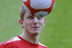 Český fotbalový talent Tomáš Necid.