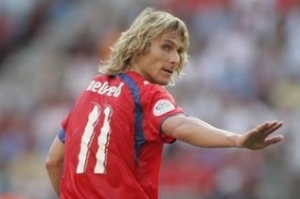 Pavel Nedvěd v reprezentačním dresu.