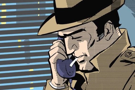 Detektiv. Telefonáty se špiclují prakticky od vzniku telefonu. Detektiv. Telefonáty se špiclují prakticky od vzniku telefonu.