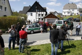 Dům v německém Wendenu, ve kterém byla nalezeni tři mrtví novorozenci.