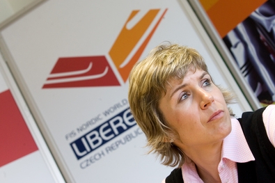 Kateřina Neumannová, šéfka organizačního výboru lyžaského MS.