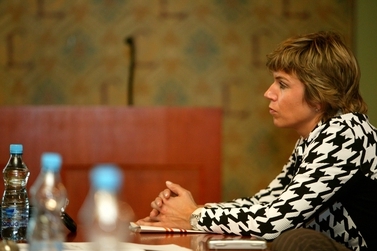 Kateřina Neumannová, šéfka organizačního výboru lyžařského mistrovství světa v Liberci 2009