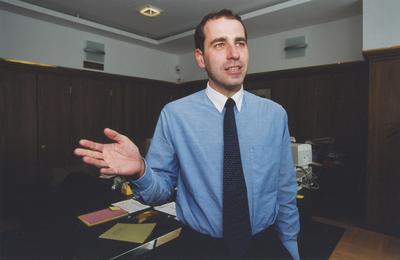 Viceguvernér ČNB Luděk Niedermayer.