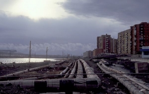 Druhé největší město Arktidy, Norilsk, stojí na toku surovin.