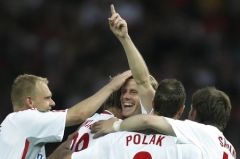 Hráči Norimberku slaví vítězství v Německém poháru.