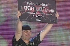 Vítězem soutěže X Factor se stal Jiří Zonyga.