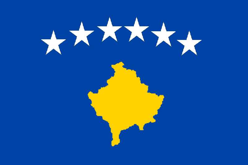 Nová vlajka Kosova. Nová vlajka Kosova.