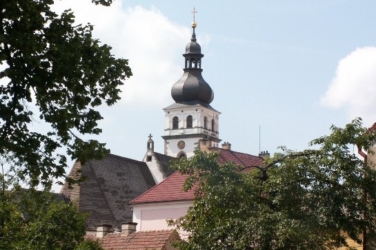 Až na kostel jsou Nové Hrady Buquoyovské.