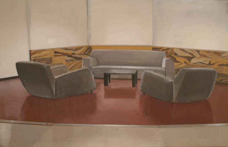 Jaromír Novotný, Jádro 2 - Core 2, 2006, akryl na plátně, 90 x 140 cm Jaromír Novotný, Jádro 2 - Core 2, 2006, akryl na plátně, 90 x 140 cm