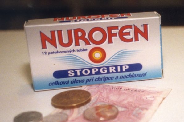 Ilustrační foto: Nurofen StopGrip.