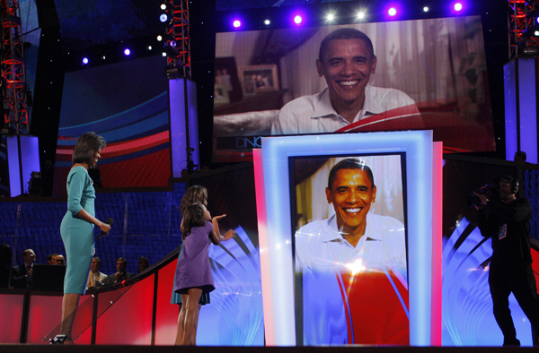 Plánovaný cíl Barack Obama.
