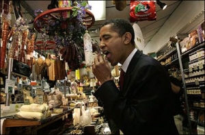 Obama si zajde r&aacute;d na chili con carne...