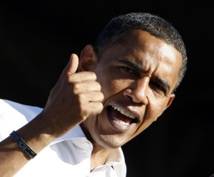 Finančně spokojený Obama. Jeho tým vybírá rekordní částky.