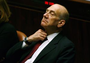 Izraelský premiér Ehud Olmert