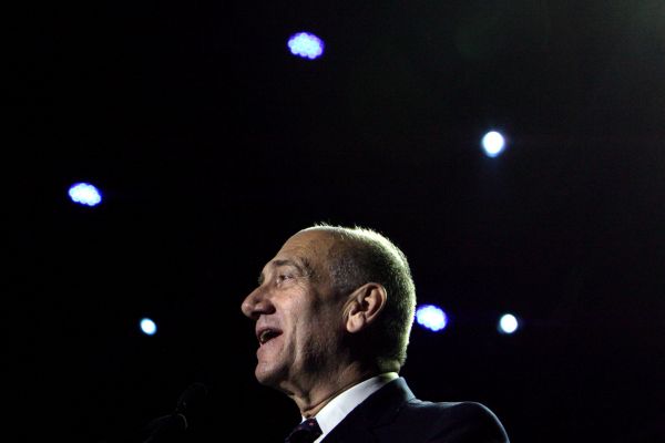 Izraelský premiér Ehud Olmert.