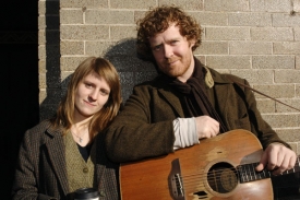 Markéta Irglová a Glen Hansard na filmovém festivalu Sundance.