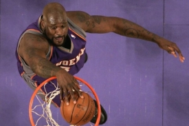 Basketbalista Phoenixu Shaquille O'Neal.