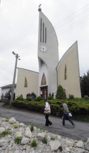 Kostel sv. Anton&iacute;na Padu&aacute;nsk&eacute;ho v Ostravě.