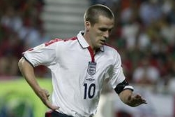 Michael Owen v dresu anglické reprezentace